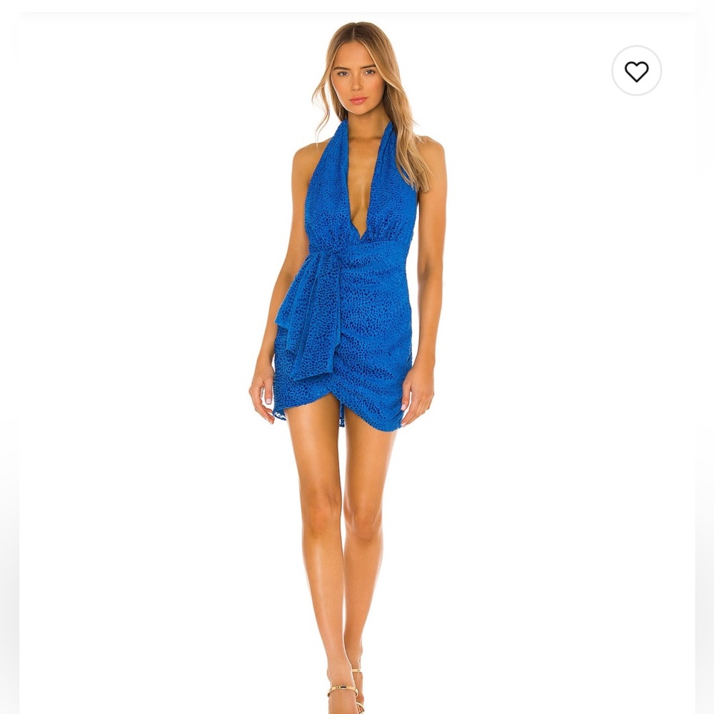 NBD Navy Pari Mini Dress